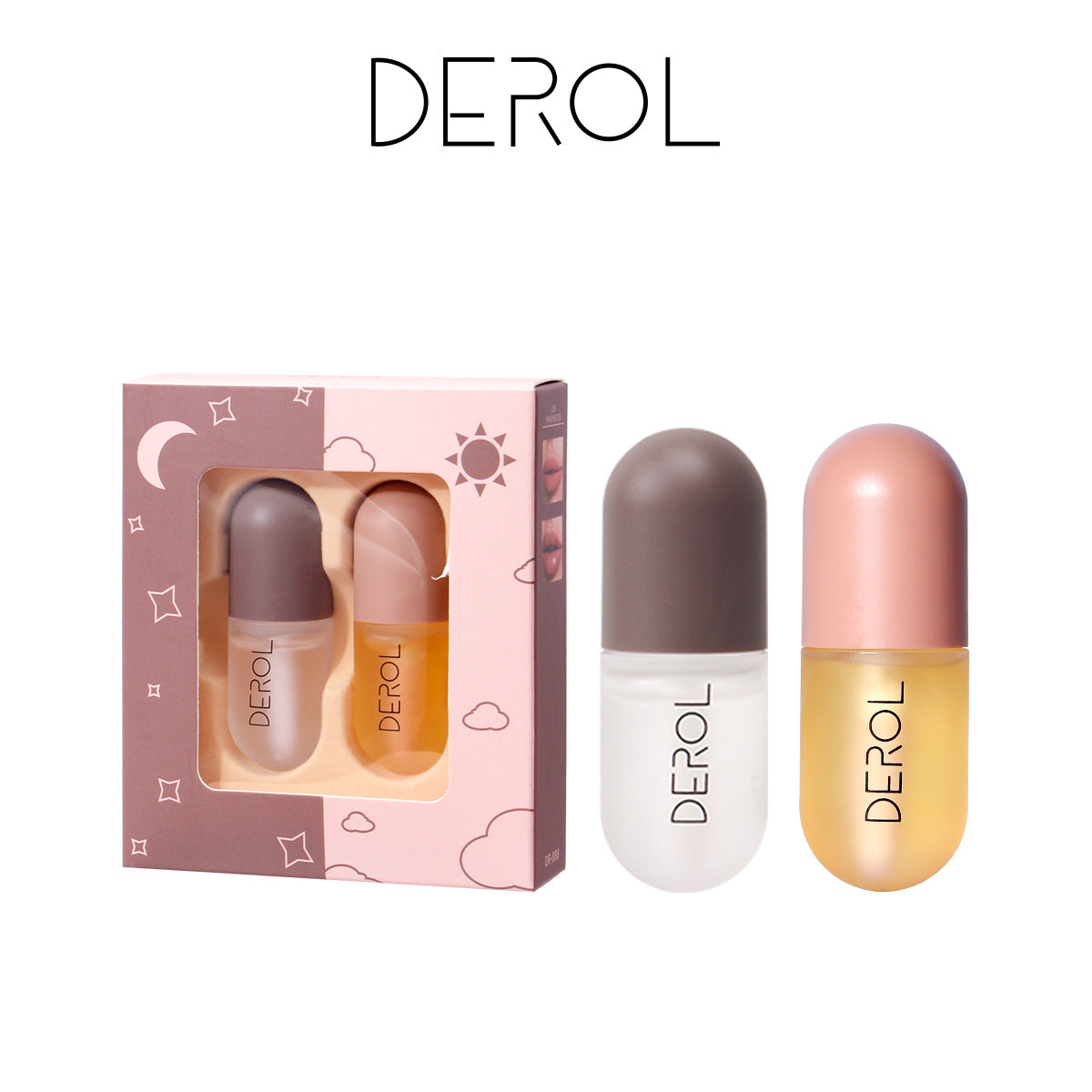 DEROL Ginger Mint Lip Plumper Cross-Border Increase Moisturizing Moisturizing Lip Set Box Lip Plumper - Korvel