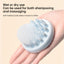 Baby Silicone Shampoo Scalp Massage Body Clean Scrub Feel Bath Brush - Korvel