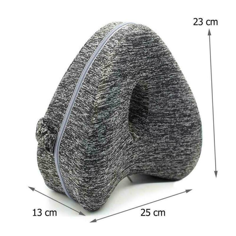 Heart-Shaped Foam Memory Pillow Contour Memory Foam Leg Pillow Orthopaedic Pillow Back Hips Knee Support Relief Back Hips Wedge - Korvel