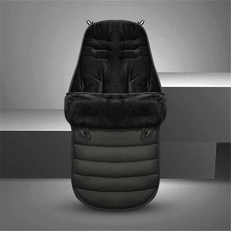 Winter Thick Sleeping Bags Warm Baby Sleepsack Envelope For Newborn Infant Windproof Stroller Cushion Footmuff  Pram - Korvel