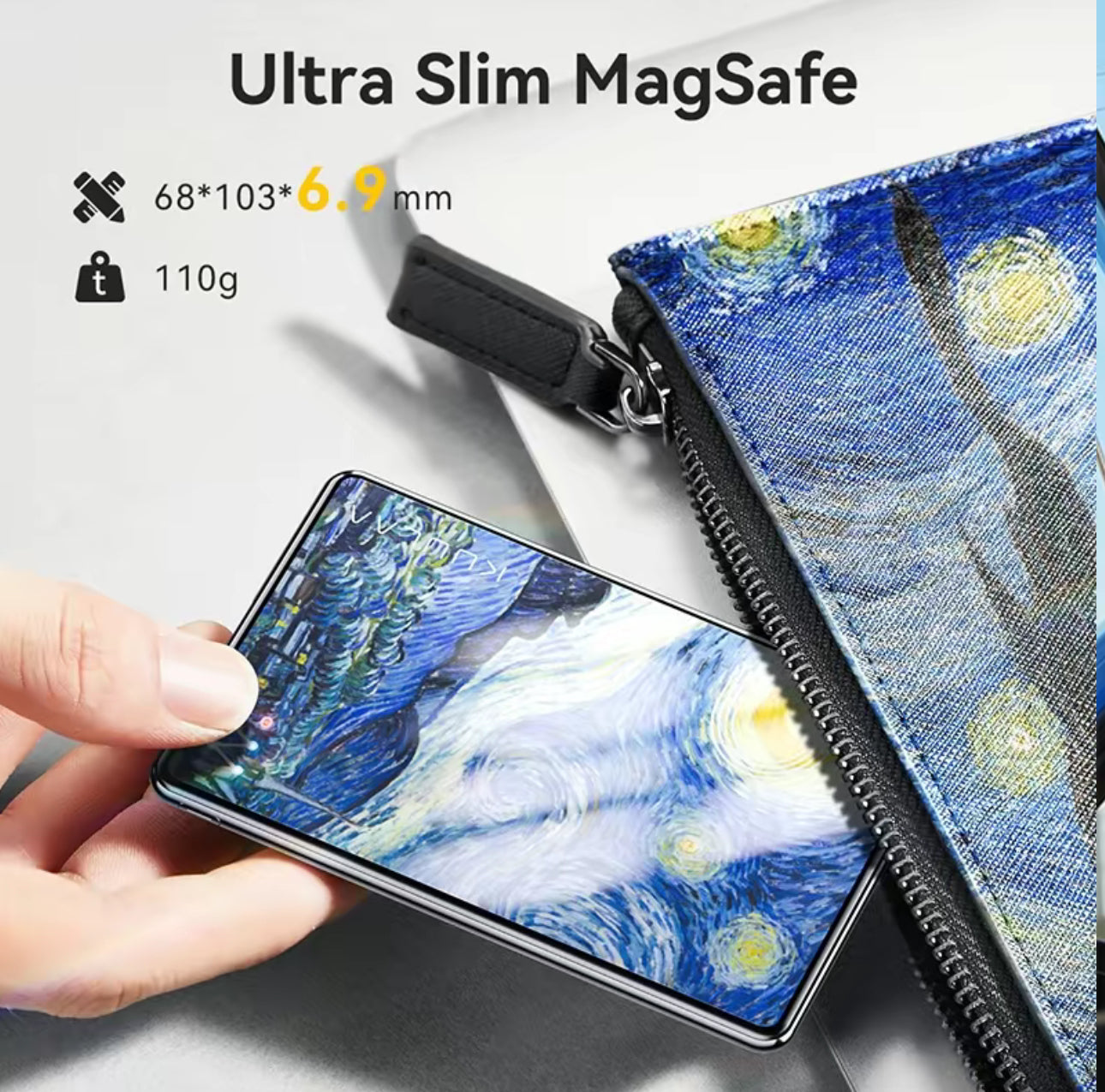 MagniCharge Power Bank - Sleek 5000mAh Wireless Charger