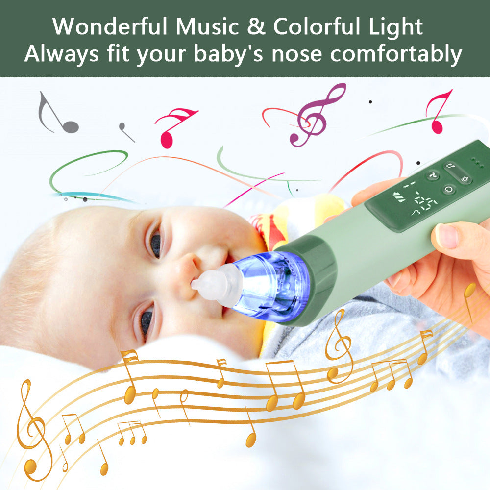 Electric Nasal Aspirator with Adjustable Suction Levels