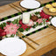Christmas plaid linen table flag floral ball printed tablecloth entrance small tablecloth living room counter decoration tea flag - Korvel