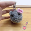 Chenille singing sad hamster keychain pendant Hamster emotional comfort doll - Korvel
