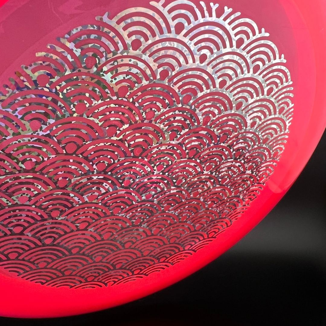 Disque Aztec en Gummy C-Blend - Estampille X-Out Mirage