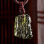 Collier Pendentif en Météorite Tchèque Naturelle