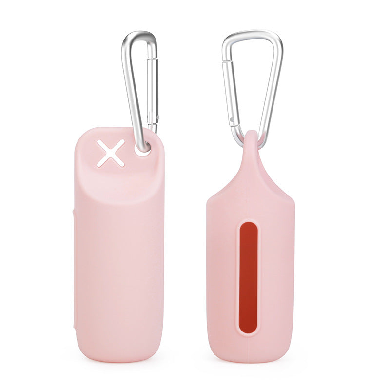 Premium Silicone Dog Poop Bag Holder with Dispenser