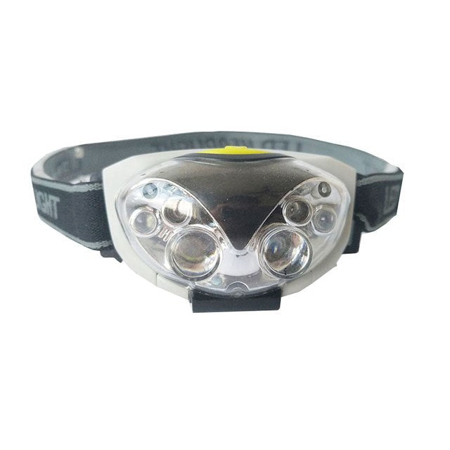 LED Headlight Head Bike Lamp Light Infrared Ray Mini Waterproof 800Lm 3 Modes 3xAAA battery Headlamp With Headband - Korvel