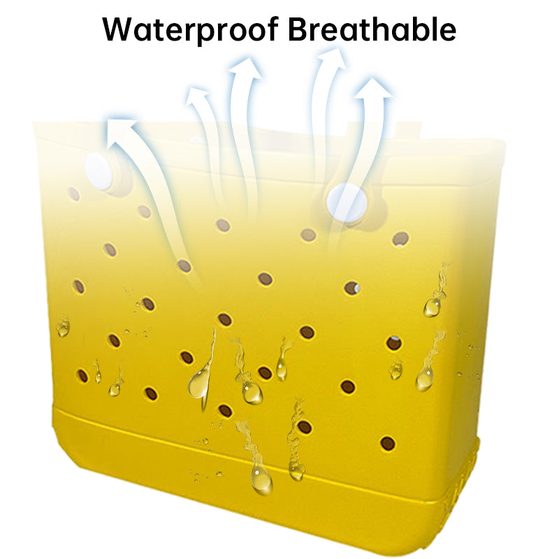 Boggs Bag: Extra Large Waterproof EVA Rubber Tote for Women, Ideal Christmas Gift & Travel Companion. - Korvel