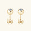 Moissanite 925 Sterling Silver Stud Earrings - Korvel
