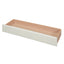 Full Size Upholstered Platform Bed with One Large Drawer in the Footboard and Drawer on Each Side Beige - Korvel