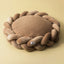 Pet kennel Fried Dough Twists dog kennel filling yarn cat kennel round universal mat detachable cat kennel dog kennel - Korvel