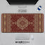 Large Persian Mouse Pad Office Carpet MousePad Natural Rubber Lockedge Anti Slip Desk Mat Laptop Office Game Accessories Pad - Korvel