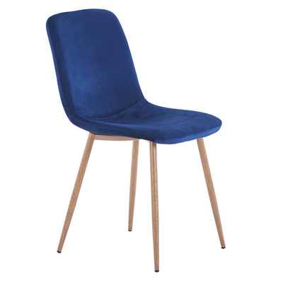 Modern Blue Dining Chair Set of 4
