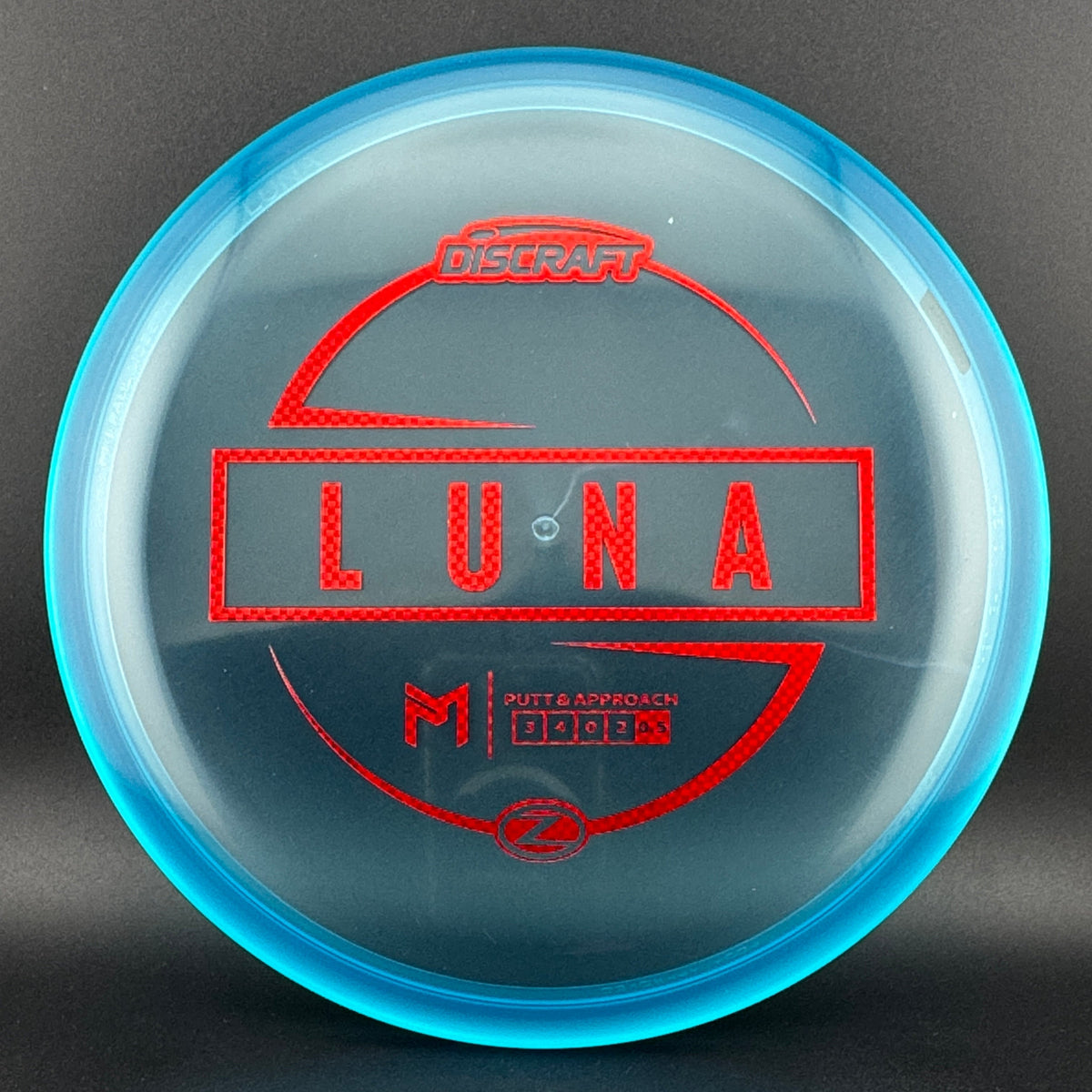 Discraft Z Luna Disc Golf Putter - Édition Paul McBeth