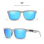 Classic polarized sunglasses for men and women ultra light driving glasses colorful real film sunglasses - Korvel