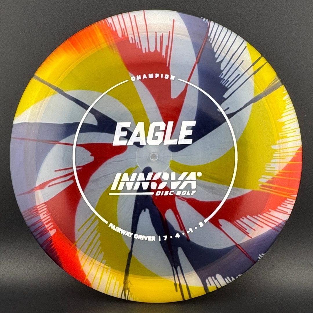 I-Dye Champion Eagle Disc Golf Driver