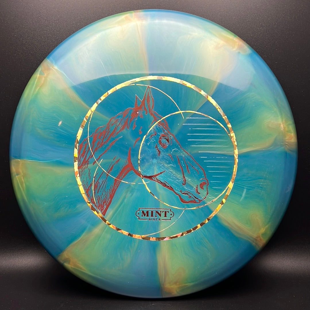 Sublime Swirl Mustang - UV Reactive Foil by ZAM