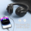 Head mounted Bluetooth earphones with portable power bank wireless earphones Type-C interface foldable card insertion - Korvel