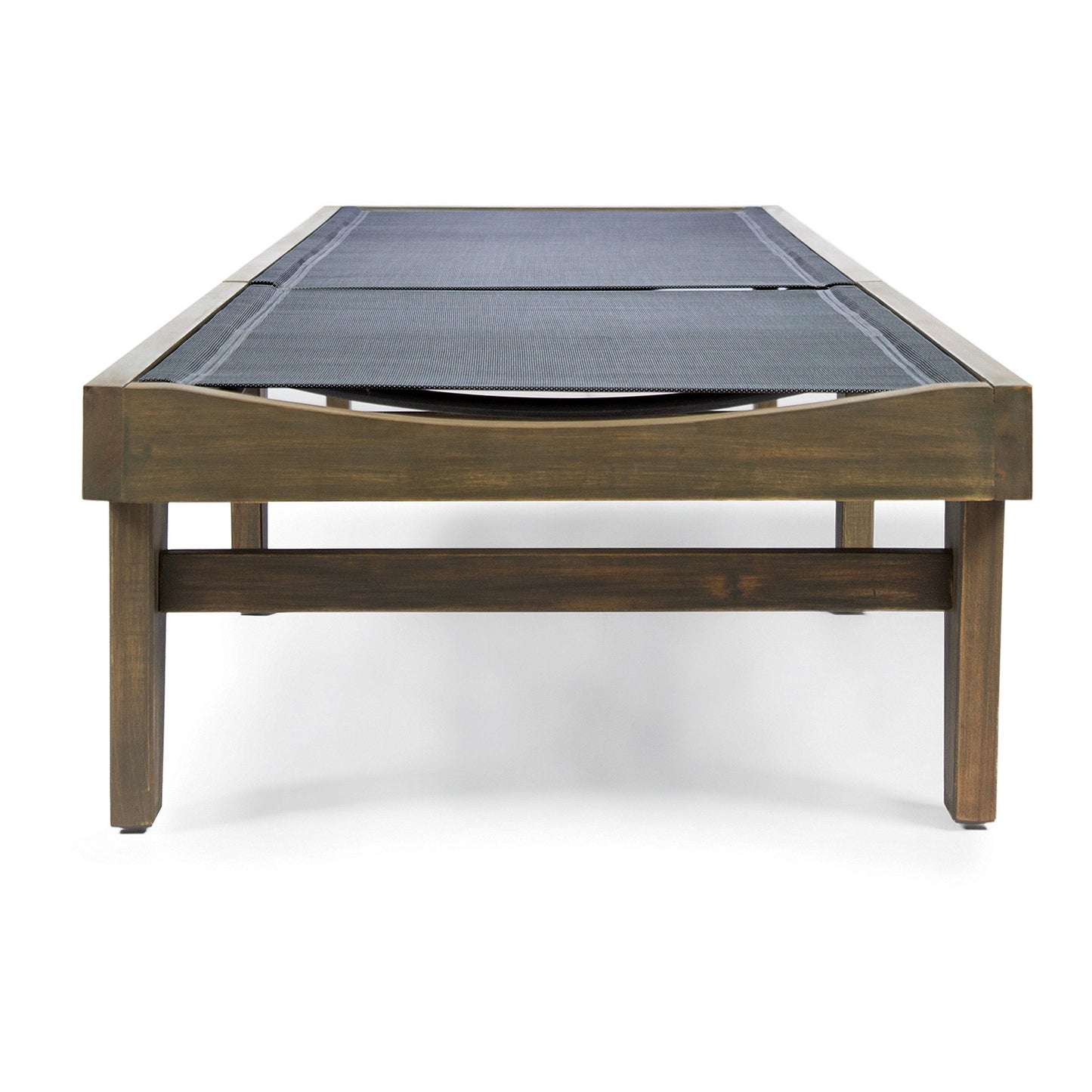 SUMMERLAND CHAISE LOUNGE - DARK GREY MESH - Korvel