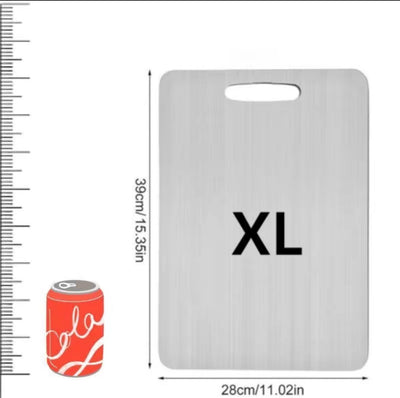 SteelChop Board - Premium Stainless Steel Cutting Board