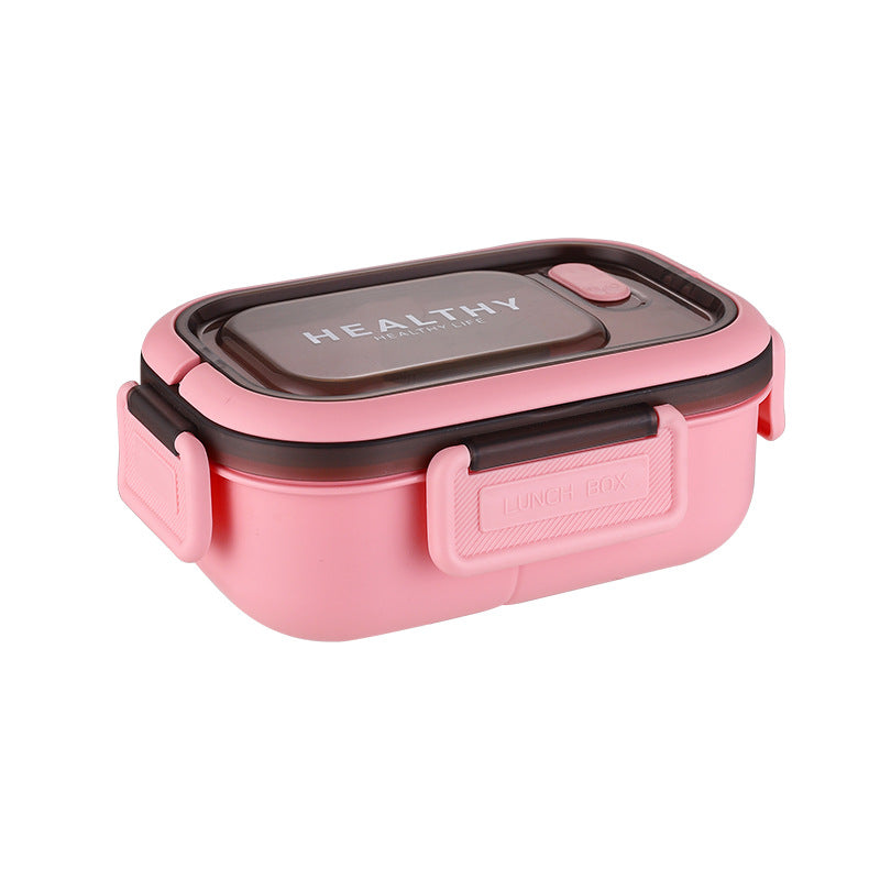 Sealed leak-proof portable large capacity compartment lunch box lunch box outdoor picnic box - Korvel
