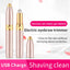 New Electric Eyebrow Trimmer USB Rechargeable Eyebrow Trimmer Easy To Clean Eyebrow Trimmer Shaver Eyebrow Trimmer Epilator - Korvel