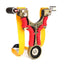 Metal Flat Skin Slingshot Ferrari Built-in Small Magnet Slingshot, Free Binding, Fast Pressing Laser Infrared Slingshot - Korvel