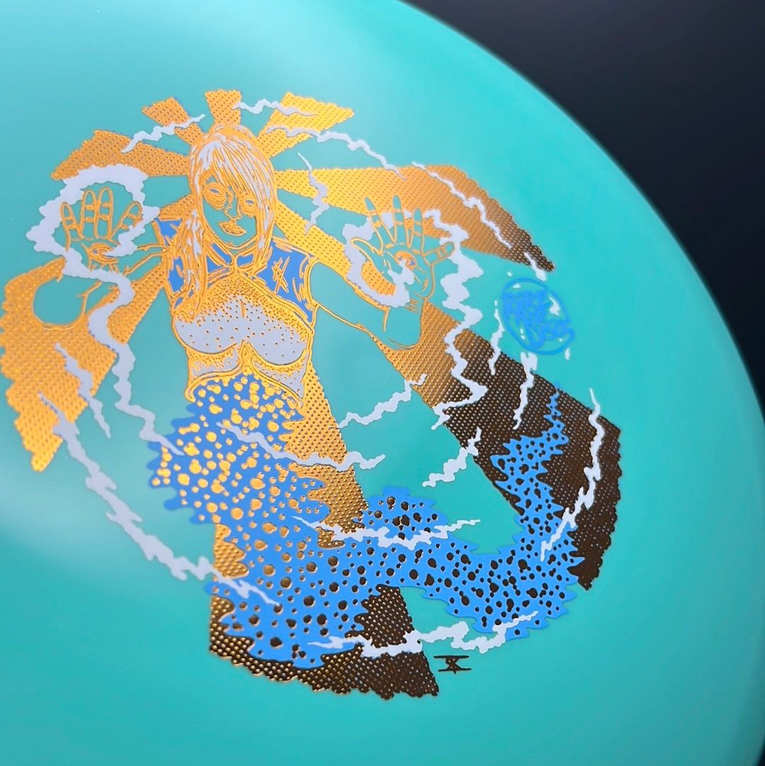 Apex Taco - "Mystic RAD Vision" - Ultra-Lightweight Disc Golf Disc - Korvel