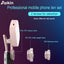 Selfie Ring Light with HD 3 in 1 Fisheye Wide Angle Macro Lens Flash Led Camera Phone Photography for iPhone Samsung Lens - Korvel