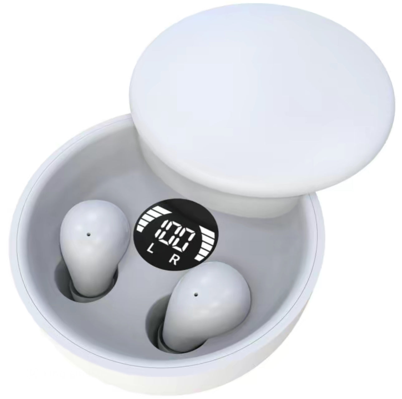 Auriculares Mini EchoDotz - Auriculares Bluetooth 5.4 Ultra-Ligeros
