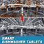 Dishwasher Dirt Remover Sheet, Clean Heavy Oil And Water Stains Odor Kitchen And Bath Home Dishwasher Cleaning Sheet - Korvel