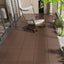 2FT terrace tiles, DIY module interlocking terrace tiles, quick installation of courtyard tiles, 24 pieces in red brown color - Korvel