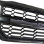 Front Bumper Upper Grille Grill Compatible with Chevrolet Silverado 1500 2016-2018 (Black) - Korvel