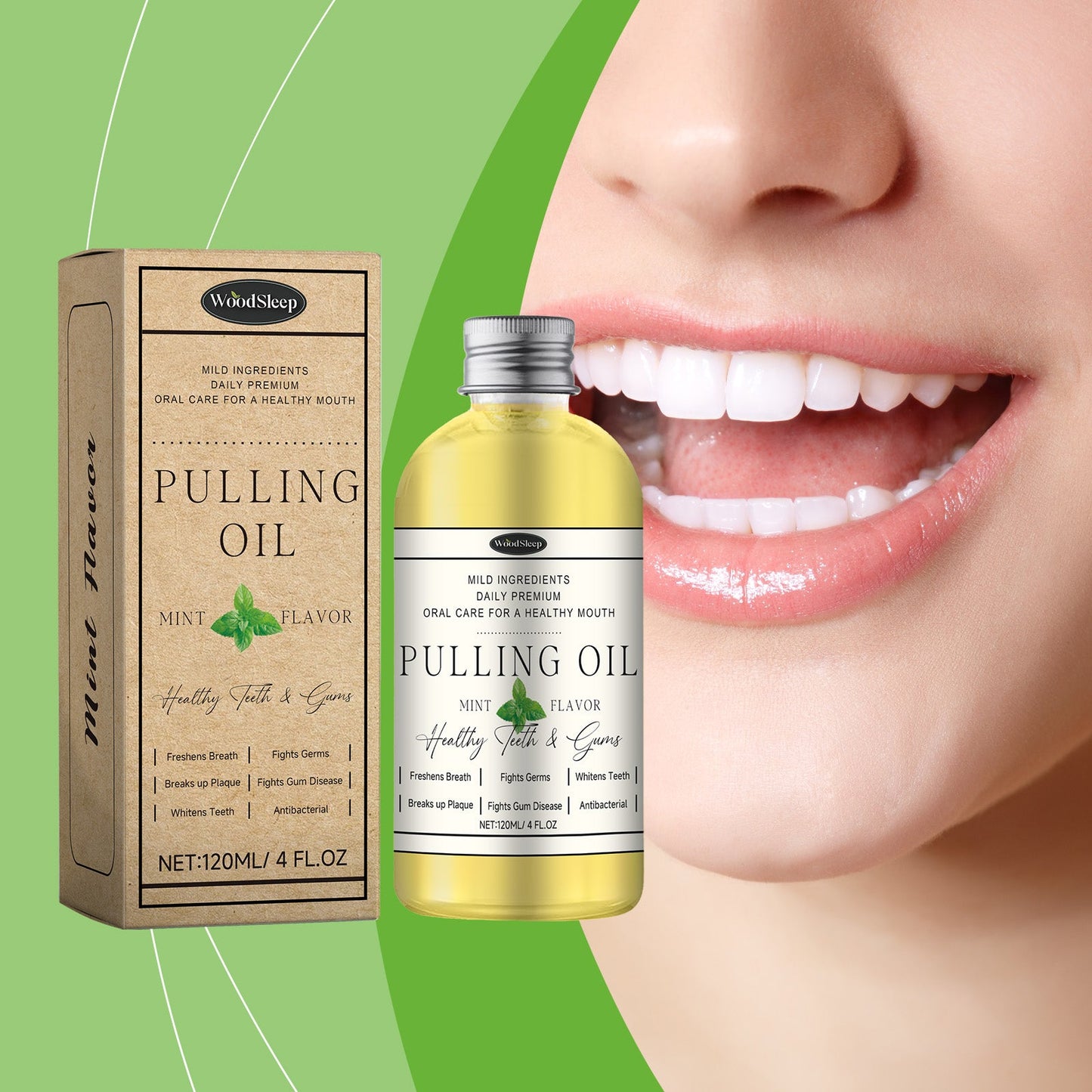 Oral Coconut Mouthwash Oral Odor Cleaning Daily Care Teeth Fresh Cleaning Solution - Korvel