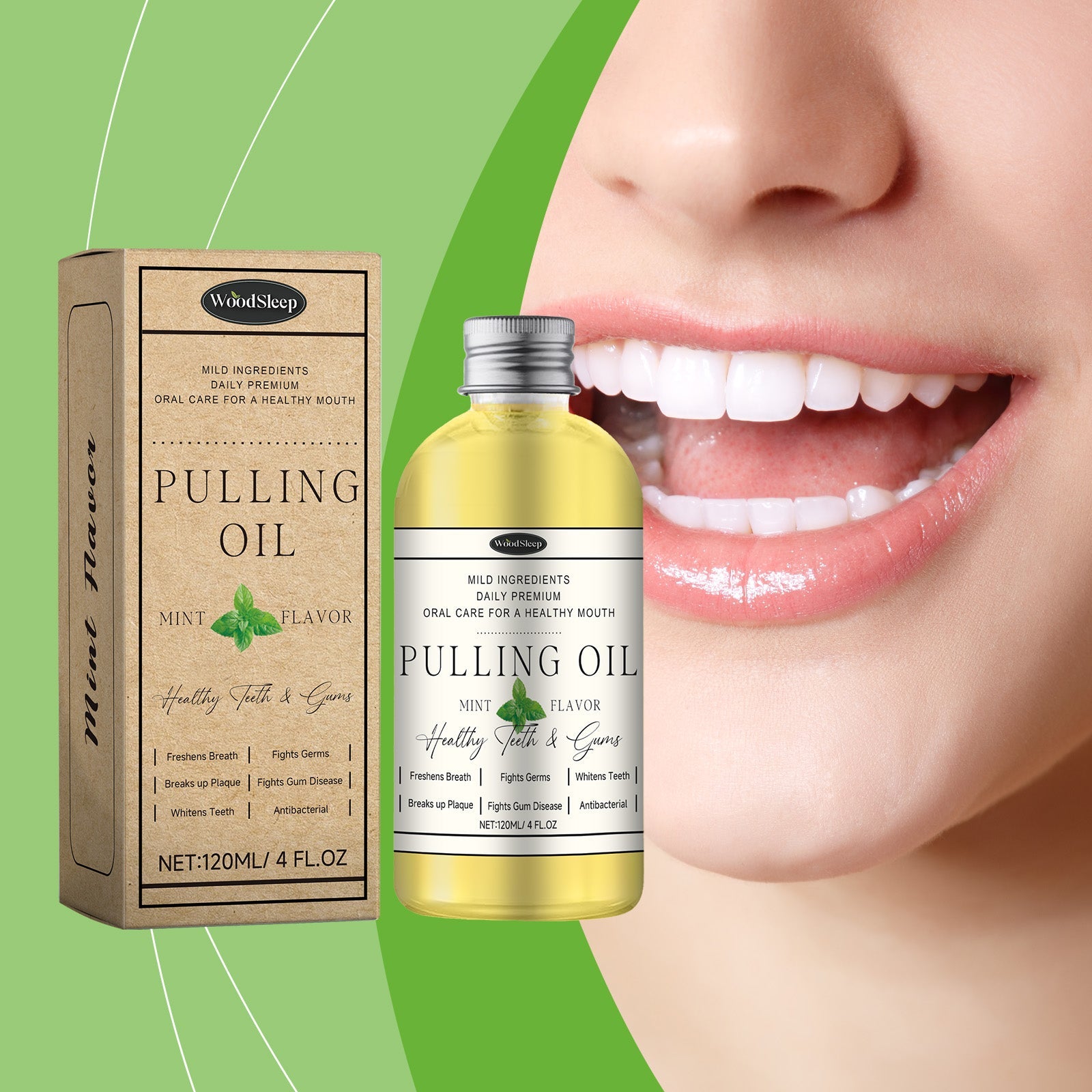 Oral Coconut Mouthwash Oral Odor Cleaning Daily Care Teeth Fresh Cleaning Solution - Korvel