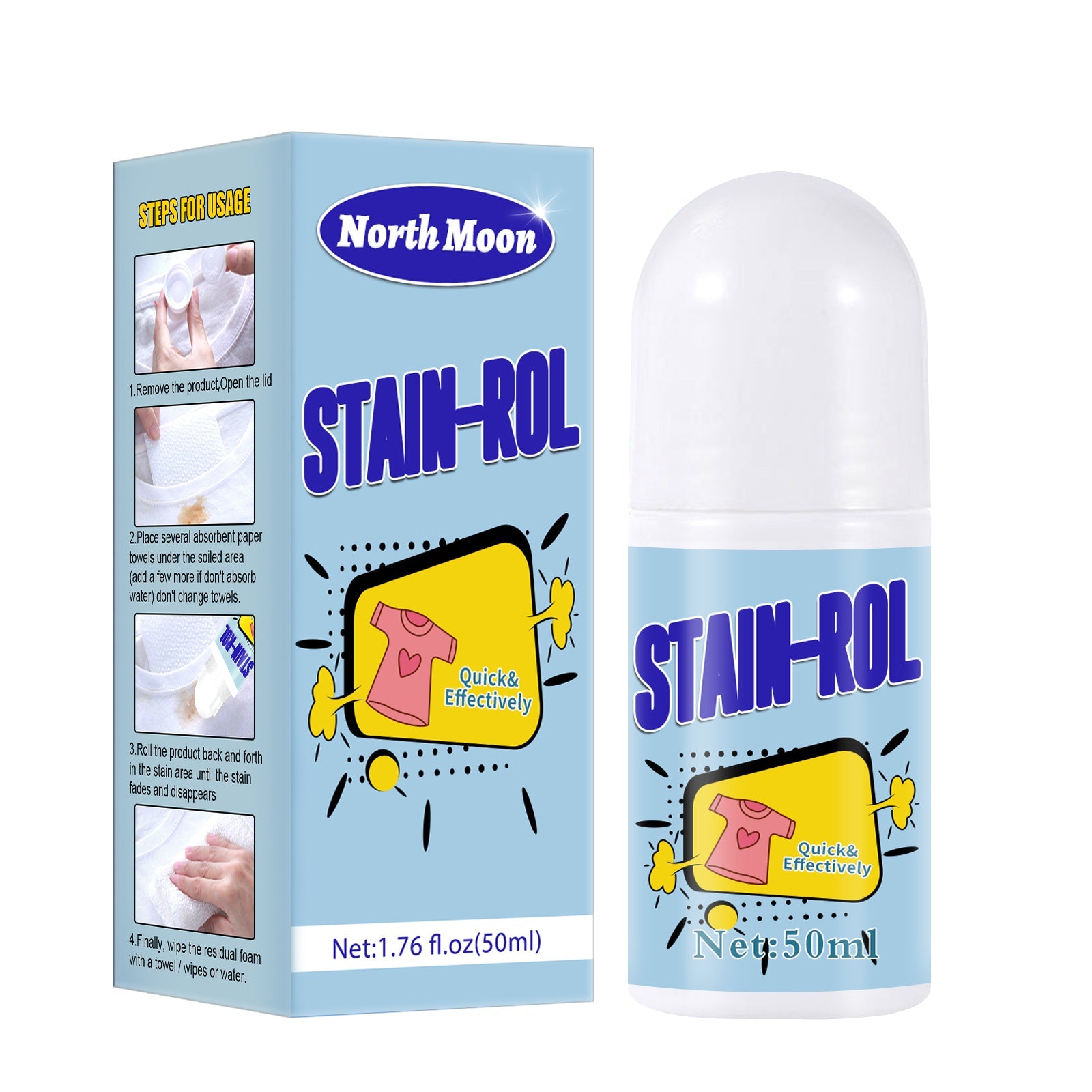 Clothes White Dry Cleaning Ball, Detergent Portable Cloth To Remove All Kinds Of Stains - Korvel