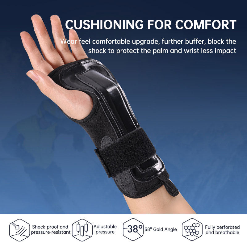 Professional skiing protective gear wrist guard outdoor sports built-in wrist guard anti-sprain protection joint - Korvel