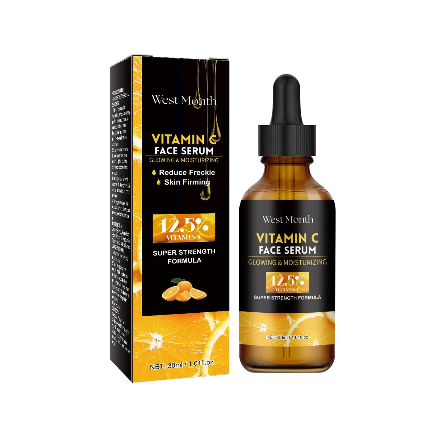 Vitamin C Face Essence For Reducing Fine Lines, Firming, Smoothing And Moisturizing Anti-Aging Skin Essence - Korvel