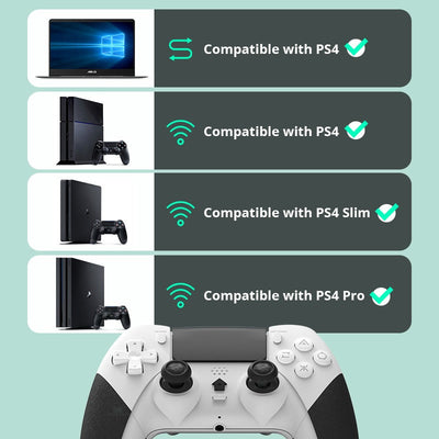 Suitable for PS4/Slim/Pro wireless Bluetooth game controller with body sensing six axis vibration T29 controller - Korvel