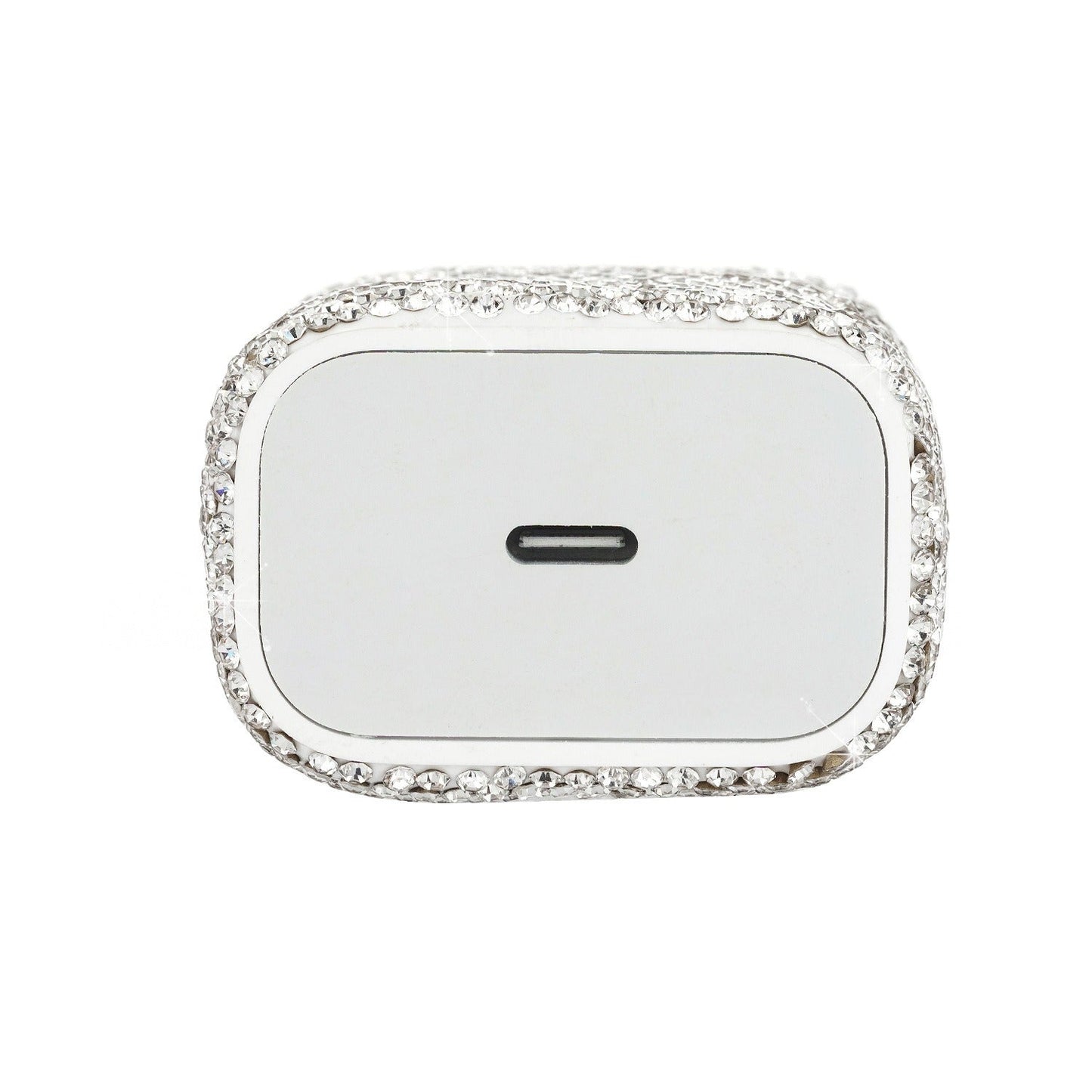 Diamond Studded PD20W Fast Charging Adapter for Apple Devices