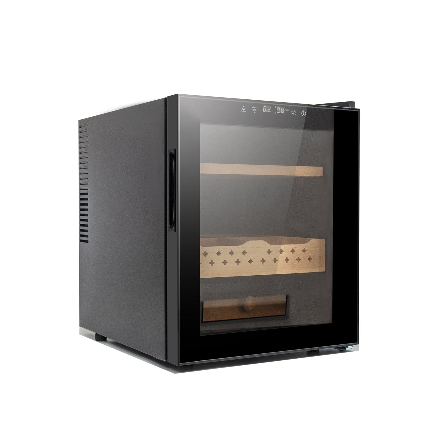 50L Cigar Humidors with 3-IN-1 Cooling, Heating & Humidity Control, 250 Counts Capacity Cigar Humidor Humidifiers with Constant Temperature Controller - Korvel