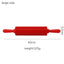 Wooden Handle Silicone Rolling Pin Rolling Pin Roller Flour Pin Small Medium And Large Household Baking Tools And Kitchenware - Korvel