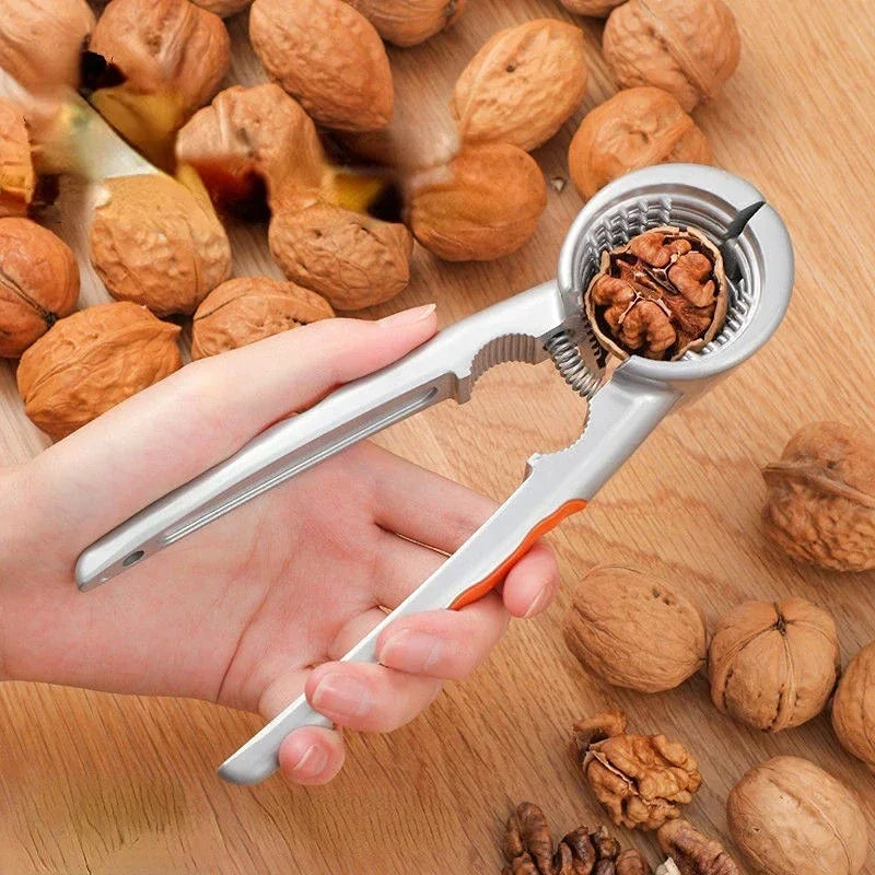 Walnut Clip Crack Almond Walnut Hazel Filbert Nut Kitchen Nutcracker Sheller Clip Gadgets Pecan Hazelnut Crack Clip Clamp Plier - Korvel