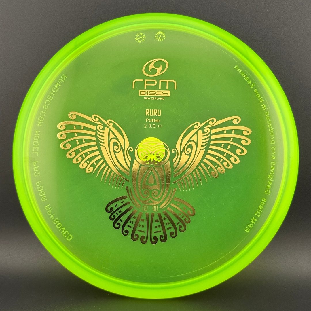 Cosmic Ruru Disco Golf Putter