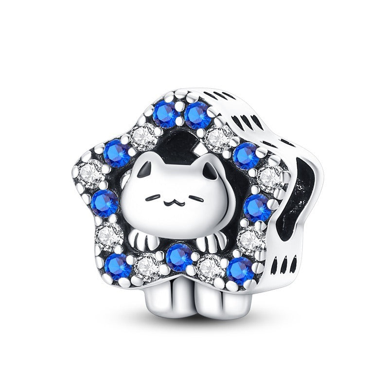 Elegant Butterfly Flower Thread Safety Bead Fixing Clip