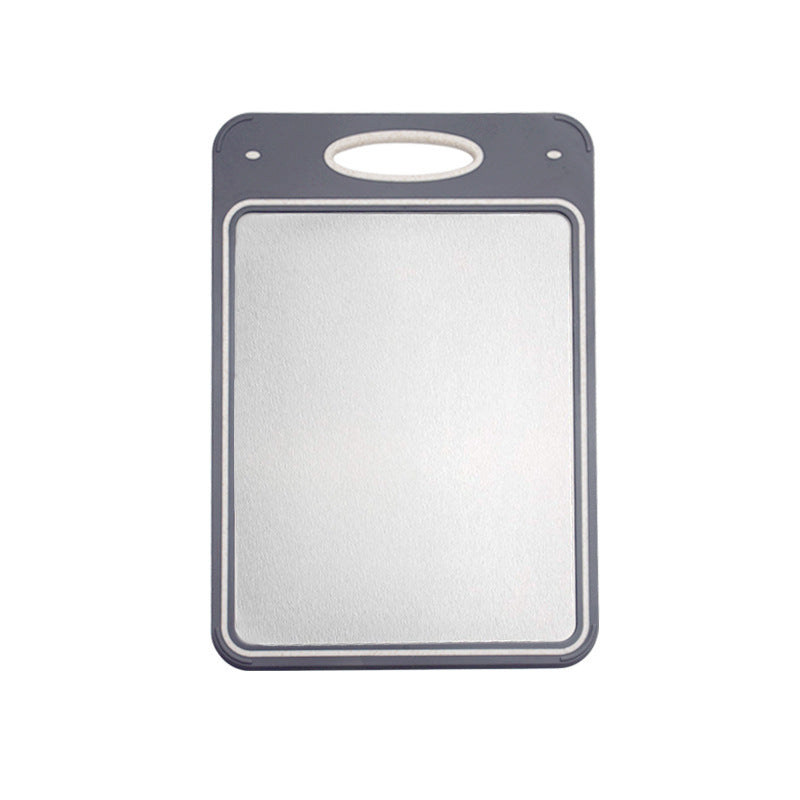 Kitchen double-sided food grade plastic cutting board 304 stainless steel cutting board cutting board - Korvel