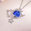Starry Sky Global Moon Star Set Zircon Necklace Women's Fashion Clavicle Chain - Korvel