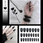 Premium Stiletto Press-On Nails with Glue - 24 Pieces