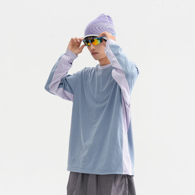 T-shirt tendance à manches longues pour hommes et femmes